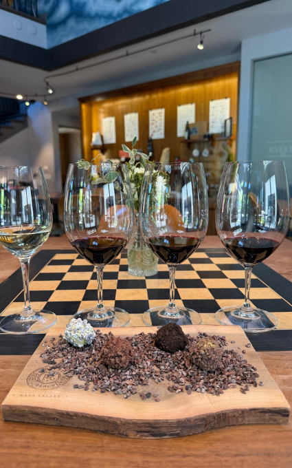 Chocolate and wine pairing