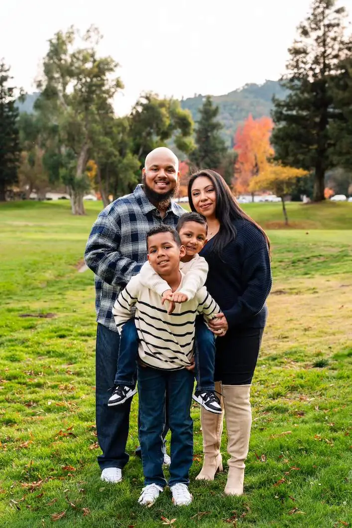 family at the park