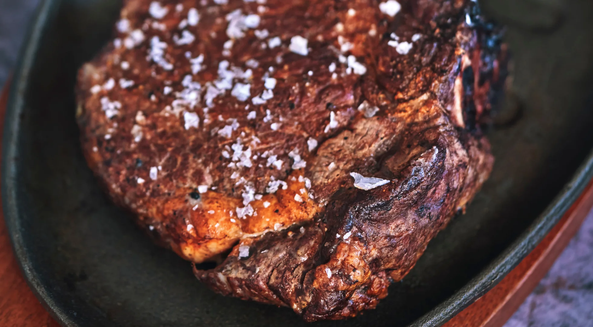 Spice Crusted Beef Tomahawk for 2