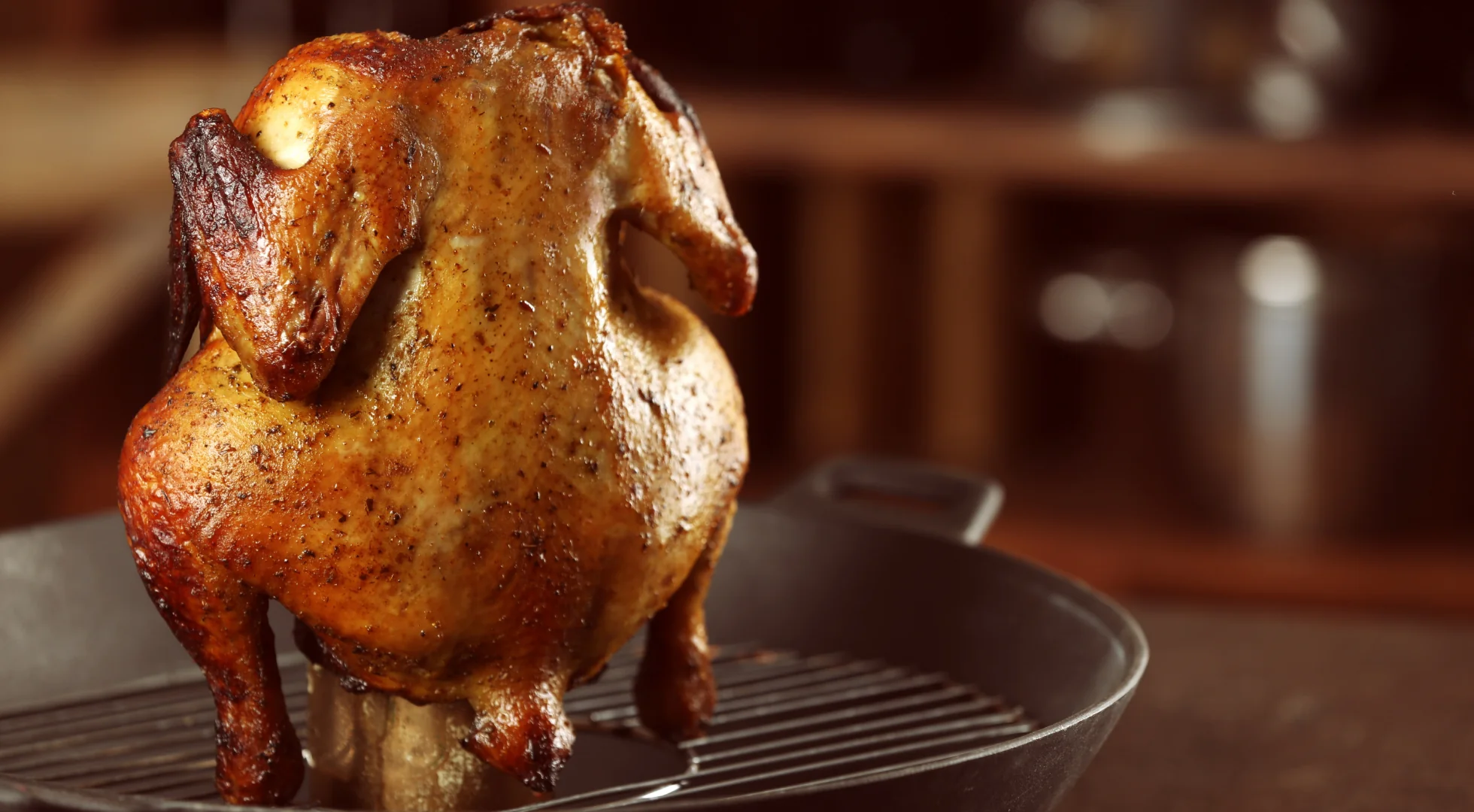 Beer Can Chicken with Nashville Hot Dry Rub